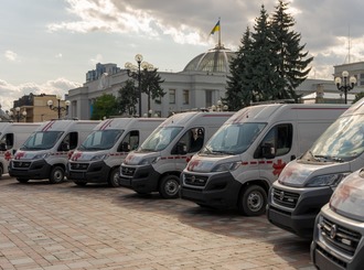 UNICEF delivers neonatal ambulances for 20 perinatal centres in Ukraine