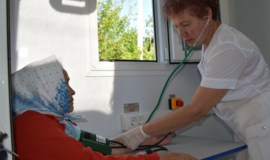 Serving People, Improving Health Project:  Mobile healthcare to reach patients in the most remote areas in Poltava oblast